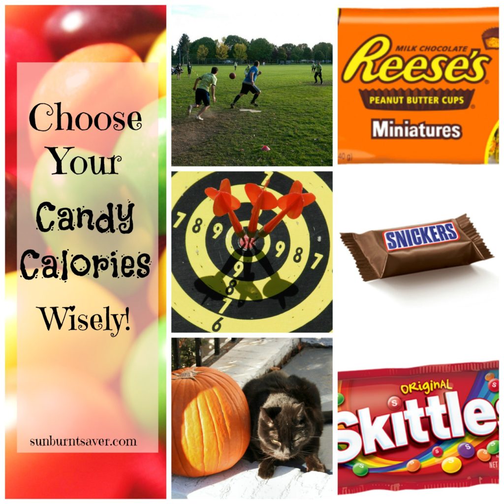 Choosing Your Halloween Candy Calories Wisely via @sunburntsaver