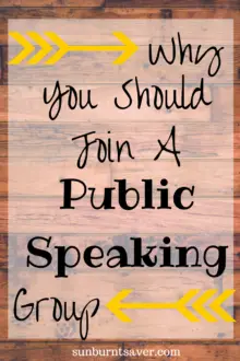 Top 3 Reasons You Should Join a Public Speaking Group via @sunburntsaver