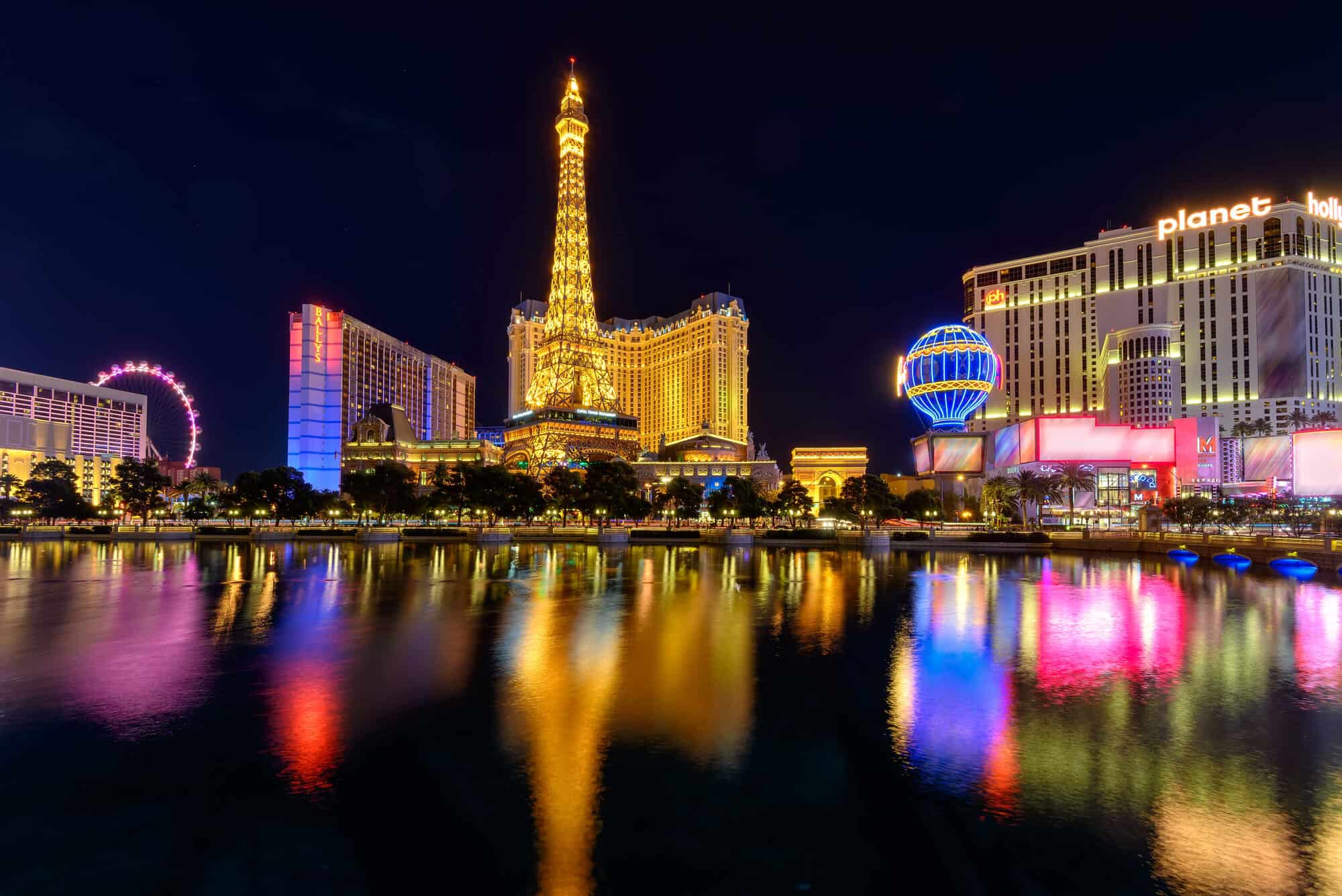 Las Vegas at night