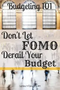 Is the fear of missing out (FOMO) causing you to overspend? Avoiding FOMO is sometimes hard to do, but it's not impossible. Here are some ways to keep yourself on track!