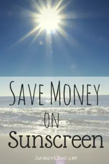 You don't have to spend a ton of money on the best sunscreen. Here are 7 tips for saving money on sunscreen this summer! @sunburntsaver