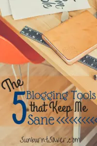 When I first started blogging, I was so disorganized! In the last year, I've learned a lot about blogging efficiently. These are the top 5 blogging tools I use!