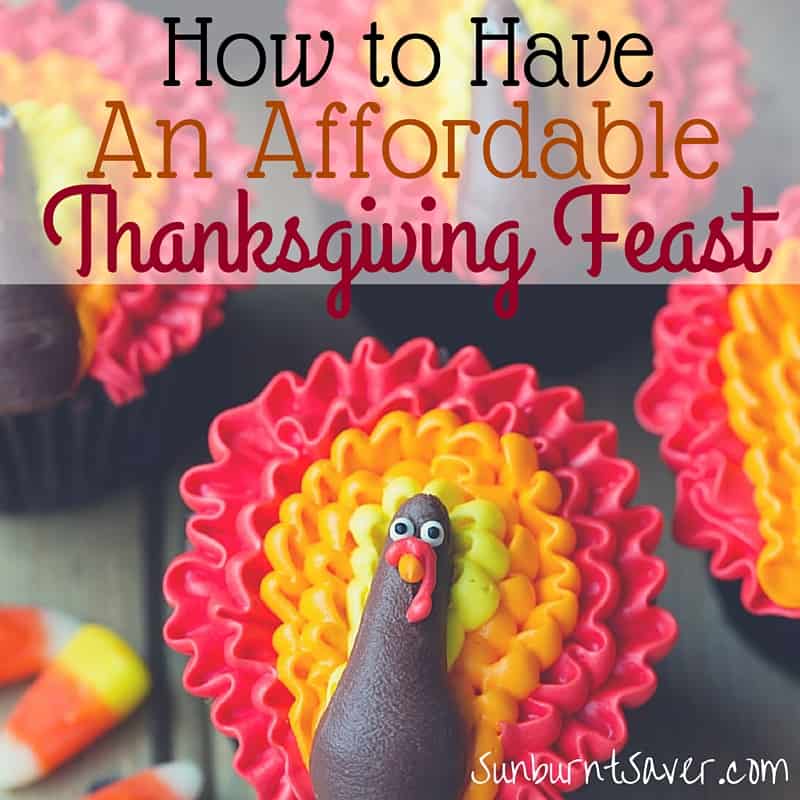 Trying to have a frugal Thanksgiving? How you can celebrate Thanksgiving on a budget with these money-saving tips!