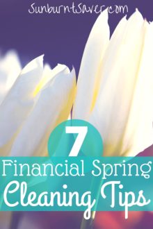 Happy Financial Literacy Month! What better way to celebrate than a little bit of spring cleaning? Here are 7 financial spring cleaning tips to help you!