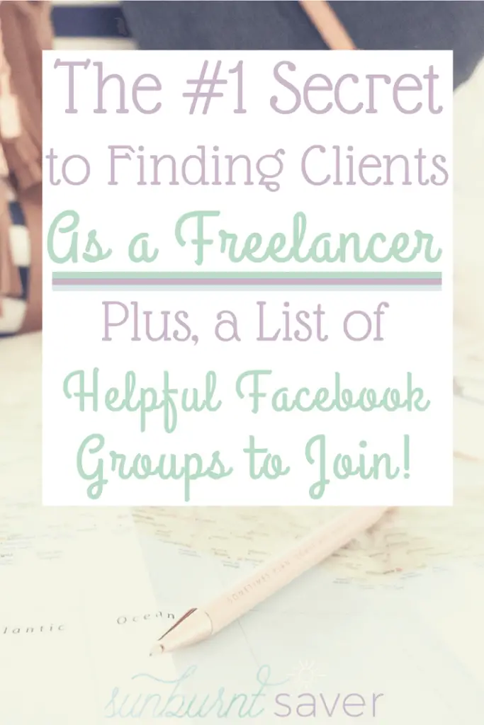 Do you want to start a side hustle working as a freelance writer, freelance virtual assistant, or freelance social media manager? You might be wondering how to find clients. Here's my #1 secret to finding freelance clients!