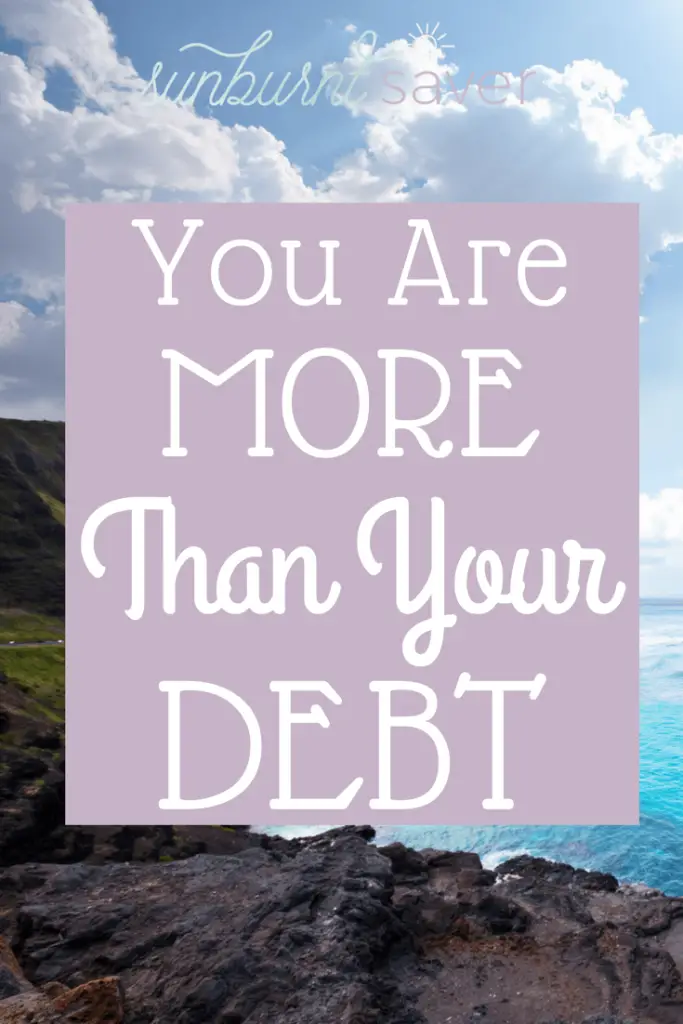 If you have a lot of student loan debt, you may feel helpless, overwhelmed, or even worthless. You are more than your debt - here's why.