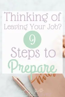 Are you transitioning to a smaller income? It can be a big change, but there are ways to prepare for moving to a one-income family. 9 steps to prepare here-
