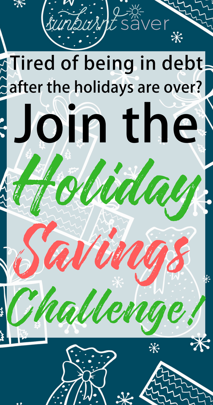Love seeing your family's faces light up with the great presents you bought? You don't have to go into debt to have a fabulous Christmas! Sign up for your Holiday Savings Challenge today!