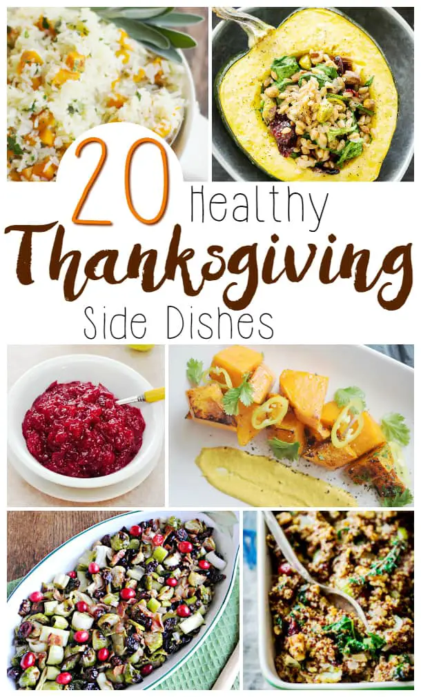 20 Healthy Thanksgiving Side Dishes