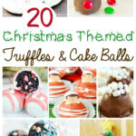 20 Christmas-themed truffle and cake balls