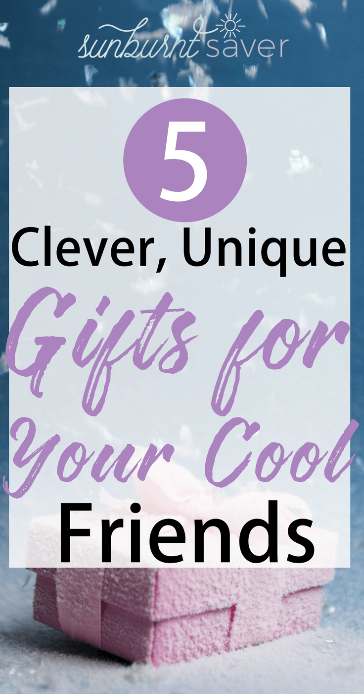 Do you have a best friend who's impossible to shop for because she's just so cool (and has everything?) 5 clever, unique gifts for your friend here!