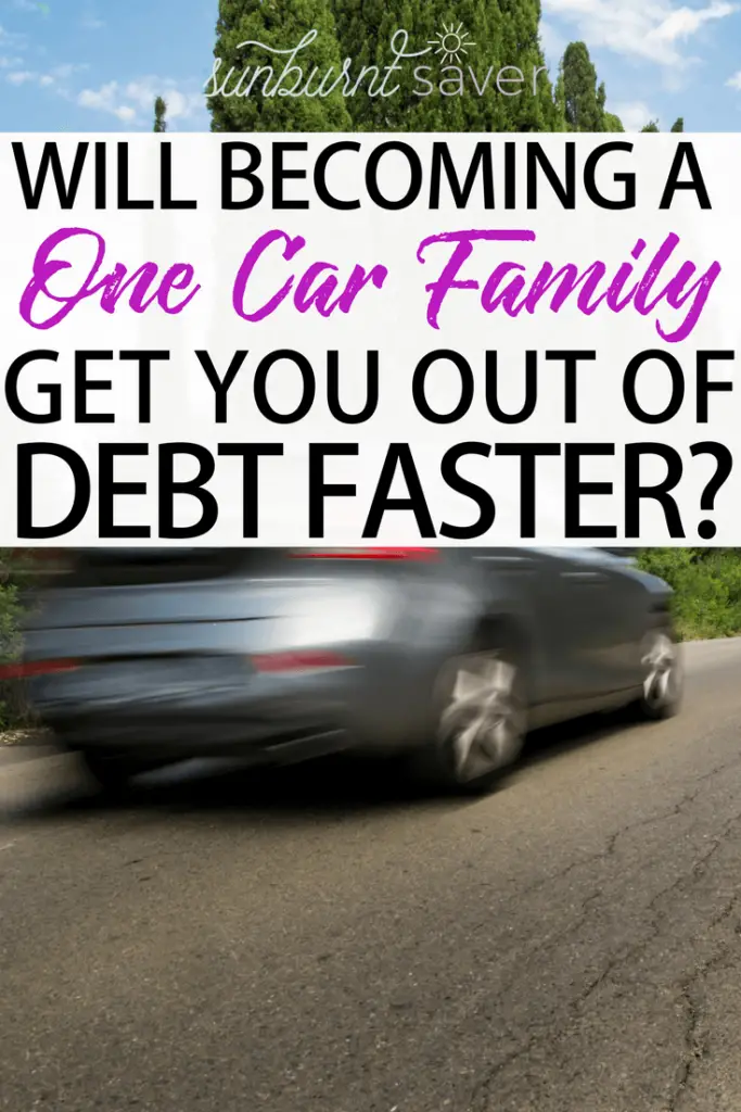 Have you ever thought about becoming a one-car family so you could pay off debt faster? It could be a good idea - in certain circumstances. Here are the pros and cons of becoming a one-car family.