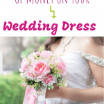 save money on your wedding dress