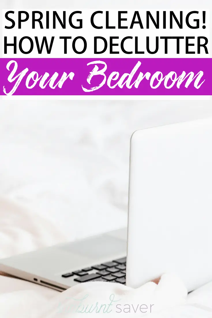 Looking for some spring cleaning tips? Here are 6 tips to successfully declutter your bedroom, including setting up a playlist to get yourself ready!