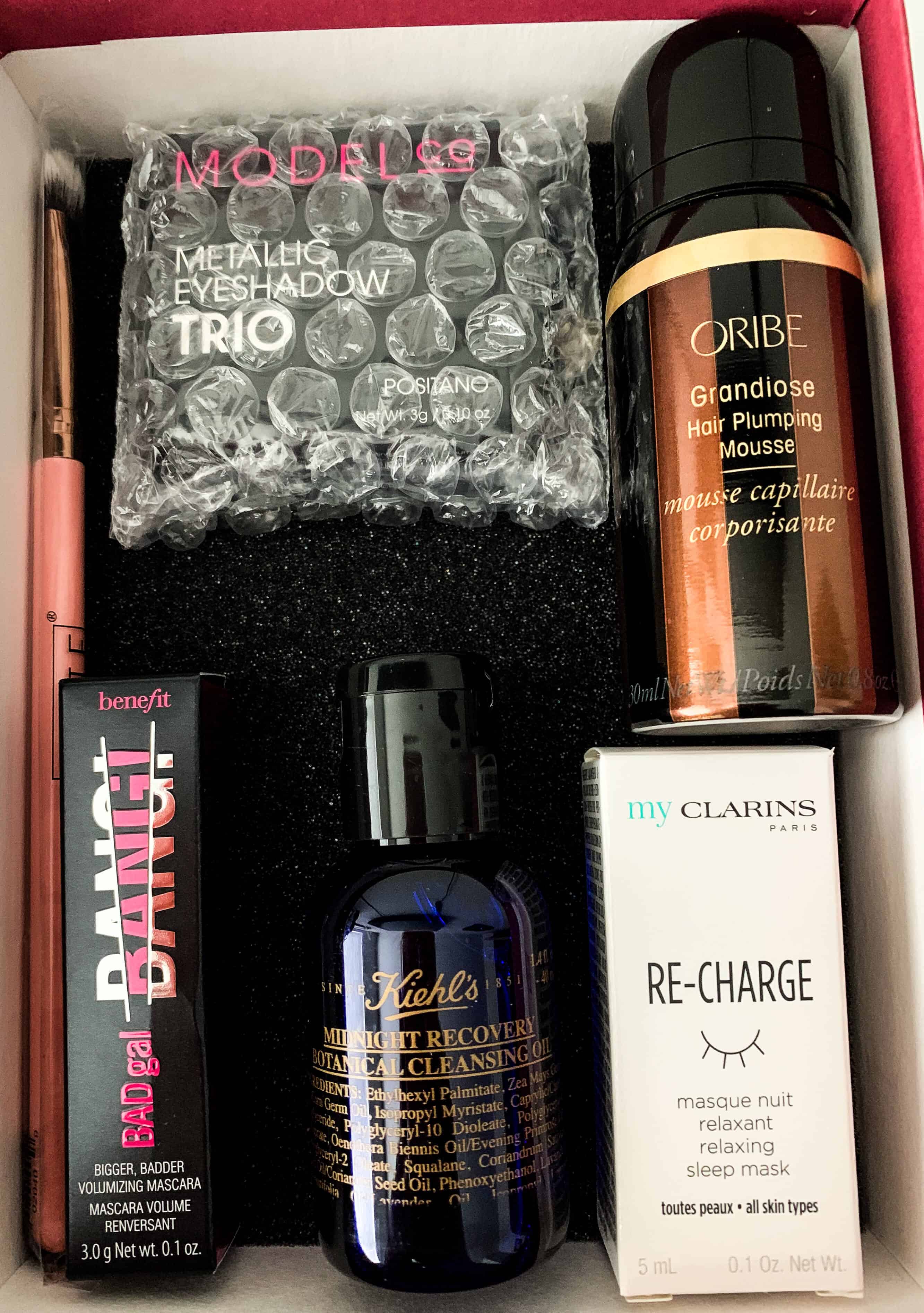 image of curated Birchbox subscription box