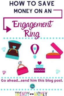 how to save money on an engagement ring