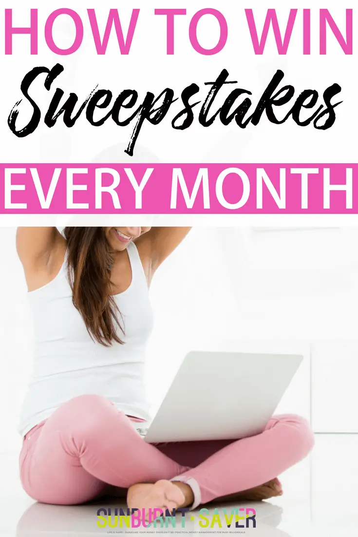 How to win sweepstakes every month