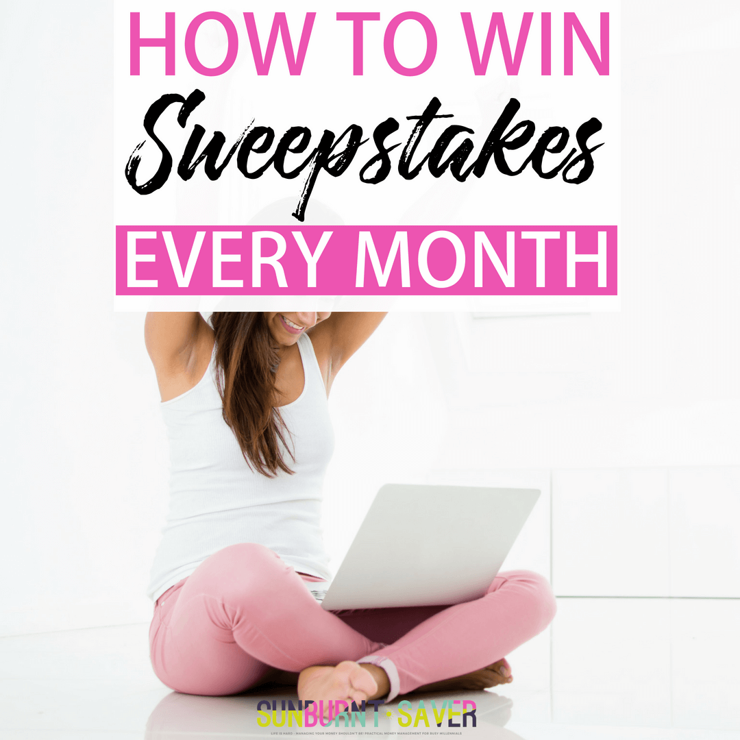 Ever wondered if it's possible to win sweepstakes prizes? It is possible, and in this article, we'll show you exactly how to maximizing your time spent finding and entering sweepstakes, so you can win sweepstakes every month without spending a lot of time!